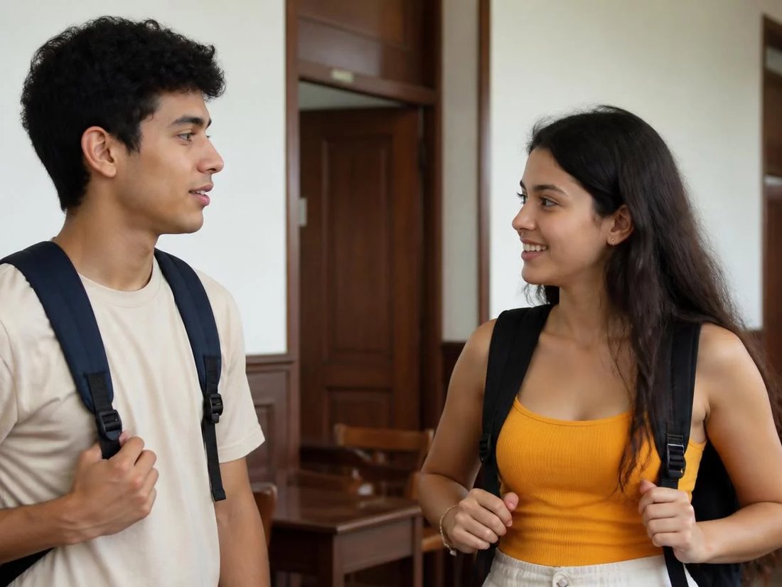 Grupo reduzido sentado em volta da mesa, lendo folhas de argumento